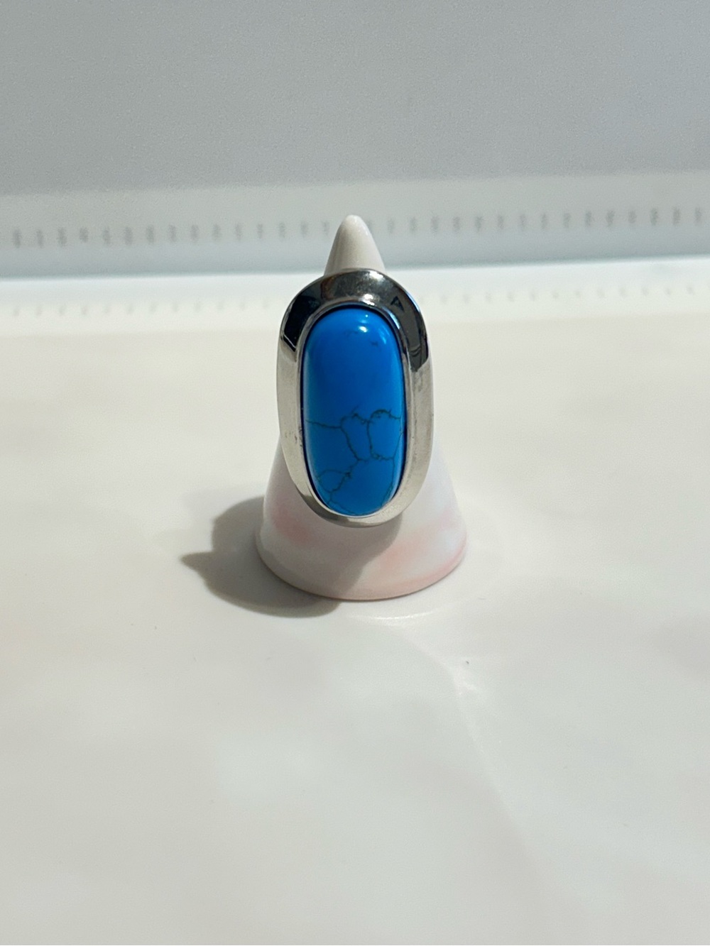 Tocara Turquoise Stone Ring Size 7